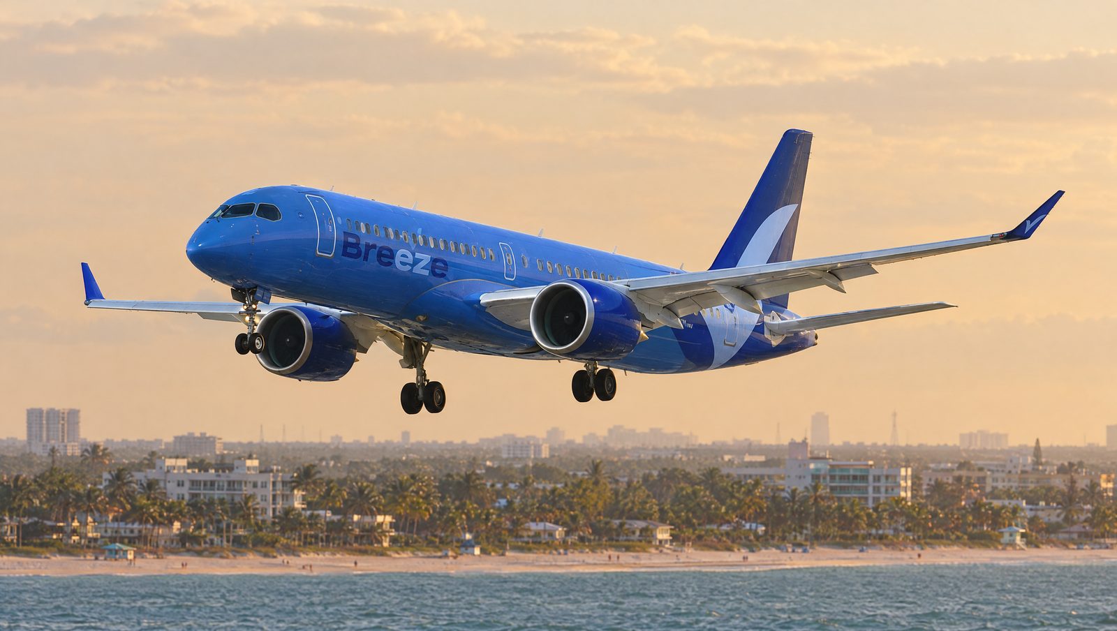 Breeze Airways Opens Dayton With First Fort Lauderdale Flights, Fort Myers and Raleigh-Durham to Follow
