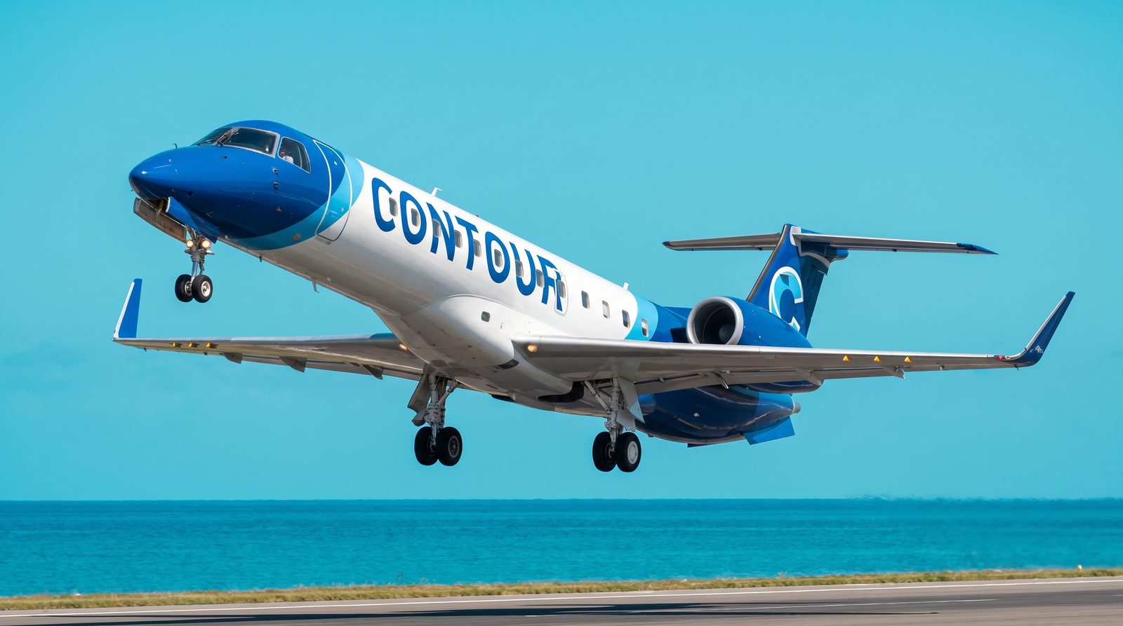 Contour Launches St. Thomas–St. Maarten Flights on Embraer ERJ-135