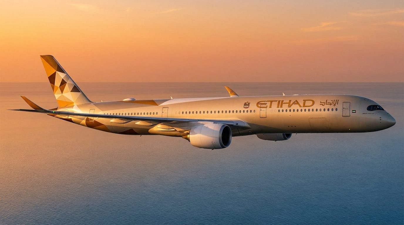 Etihad Switches Abu Dhabi–Paris Flights to Airbus A350-1000 for Winter 2026/27
