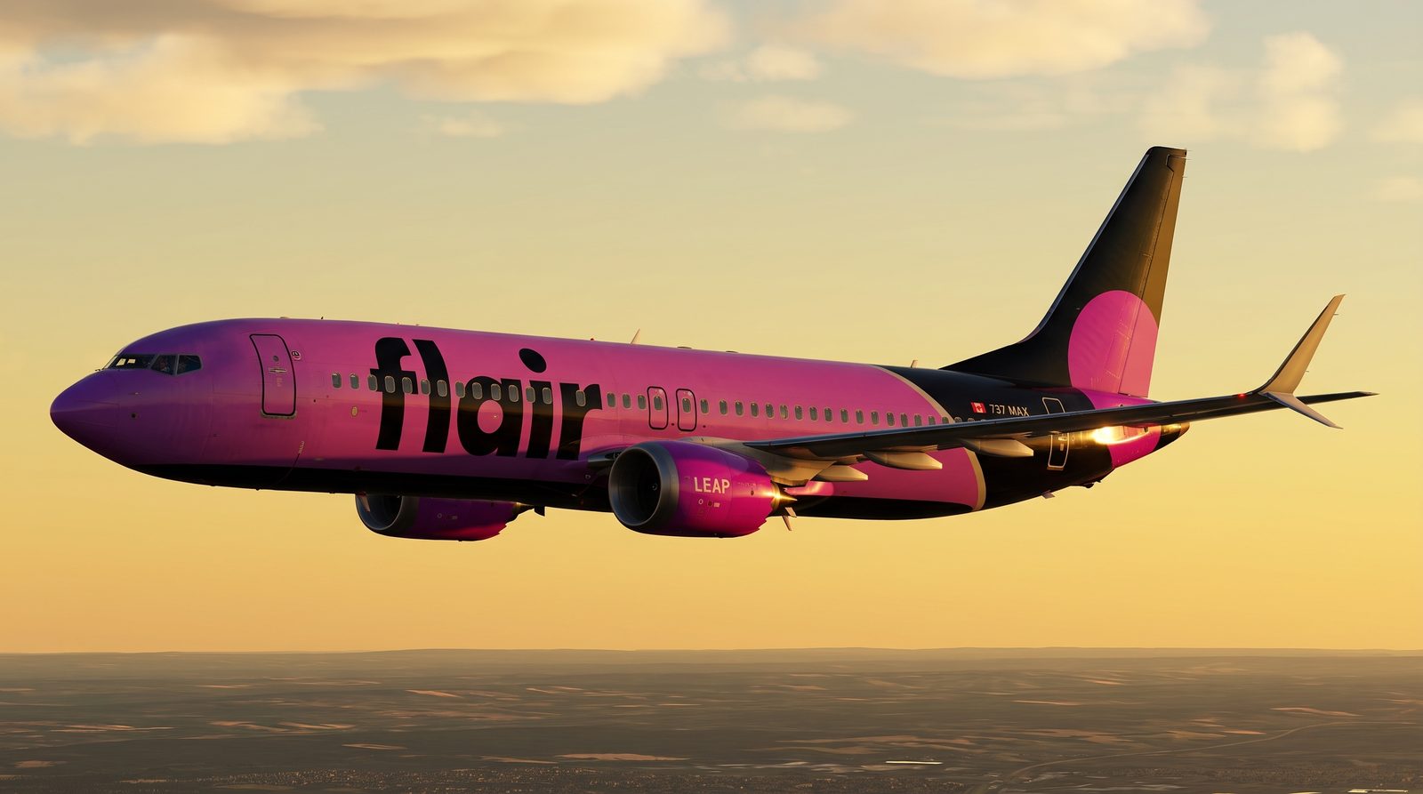 Flair Airlines Signs 15-Year Lufthansa Technik Deal For 18 Boeing 737 MAX 8 LEAP Engines