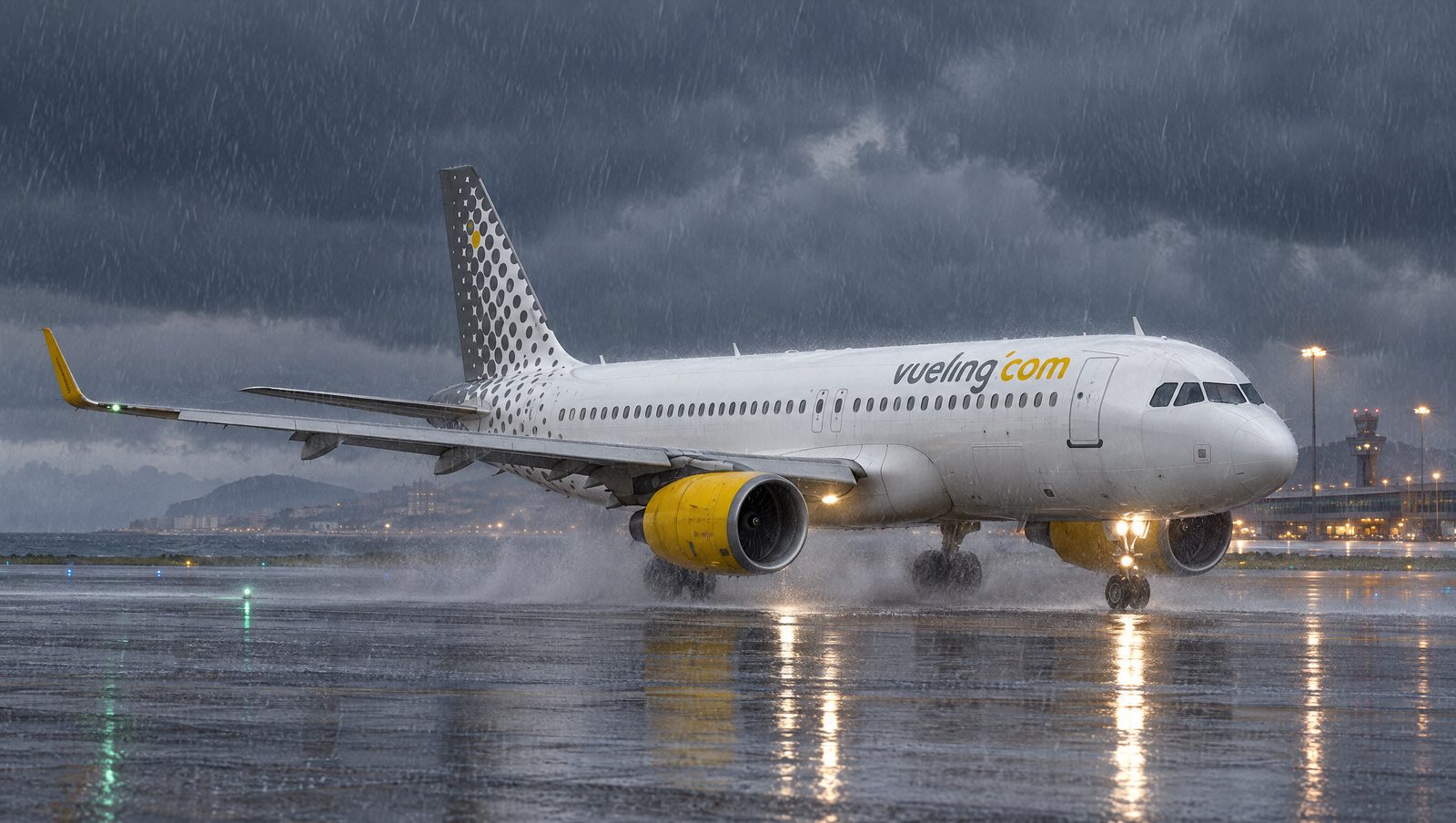 Torrential Rain Forces 385 Cancellations at Barcelona-El Prat Over the Weekend