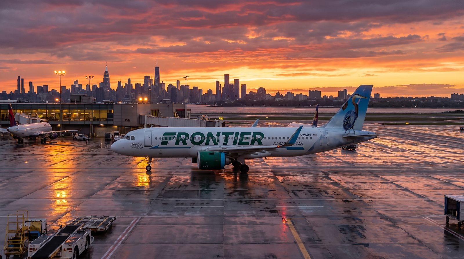 Frontier Adds New York LaGuardia–Detroit From November 2026