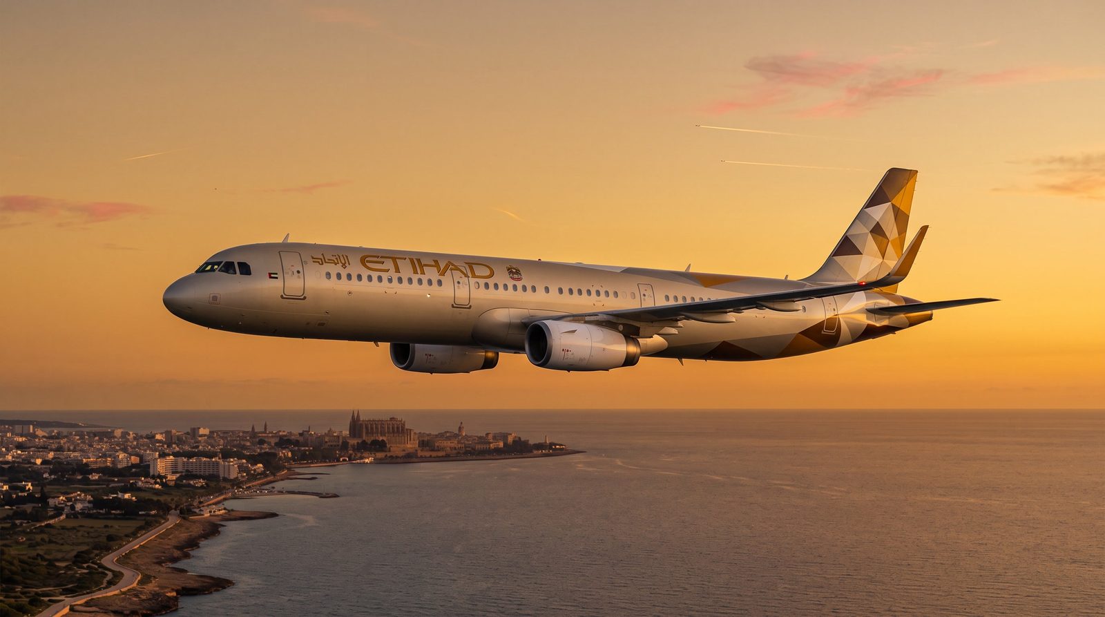 Etihad Moves Abu Dhabi–Palma A321LR Season Forward To May 2027