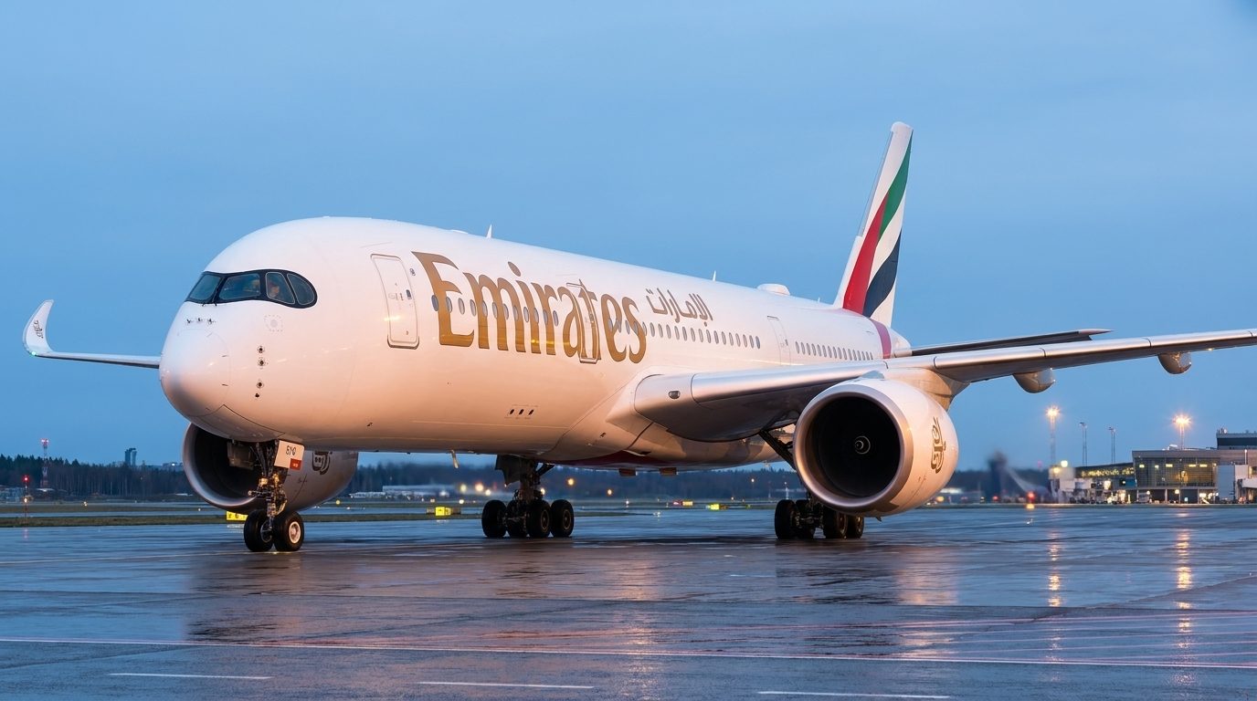 Emirates Launches Daily Dubai–Helsinki Flights on Airbus A350
