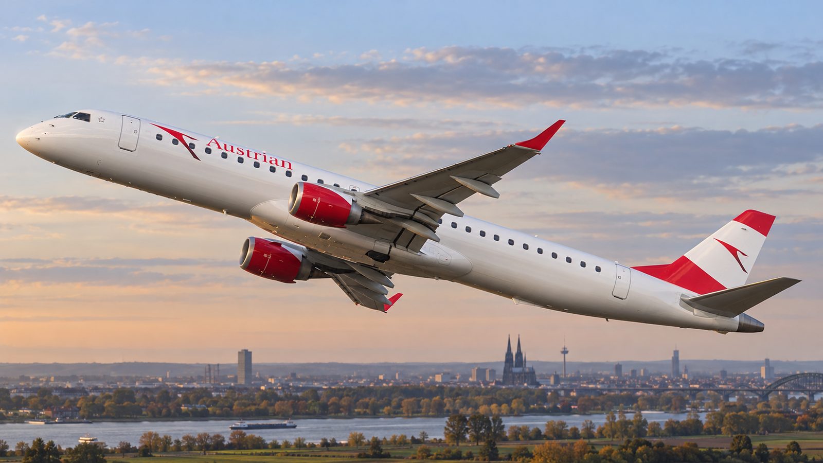 Austrian Airlines Will Drop Vienna-Cologne/Bonn After January 11, Leaving the Route to Eurowings