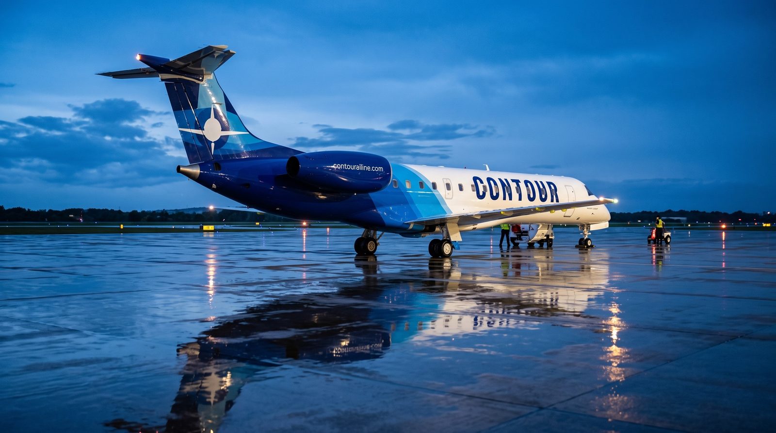 Contour Restores Williamsport-Charlotte Daily On Embraer ERJ-135 From October 19