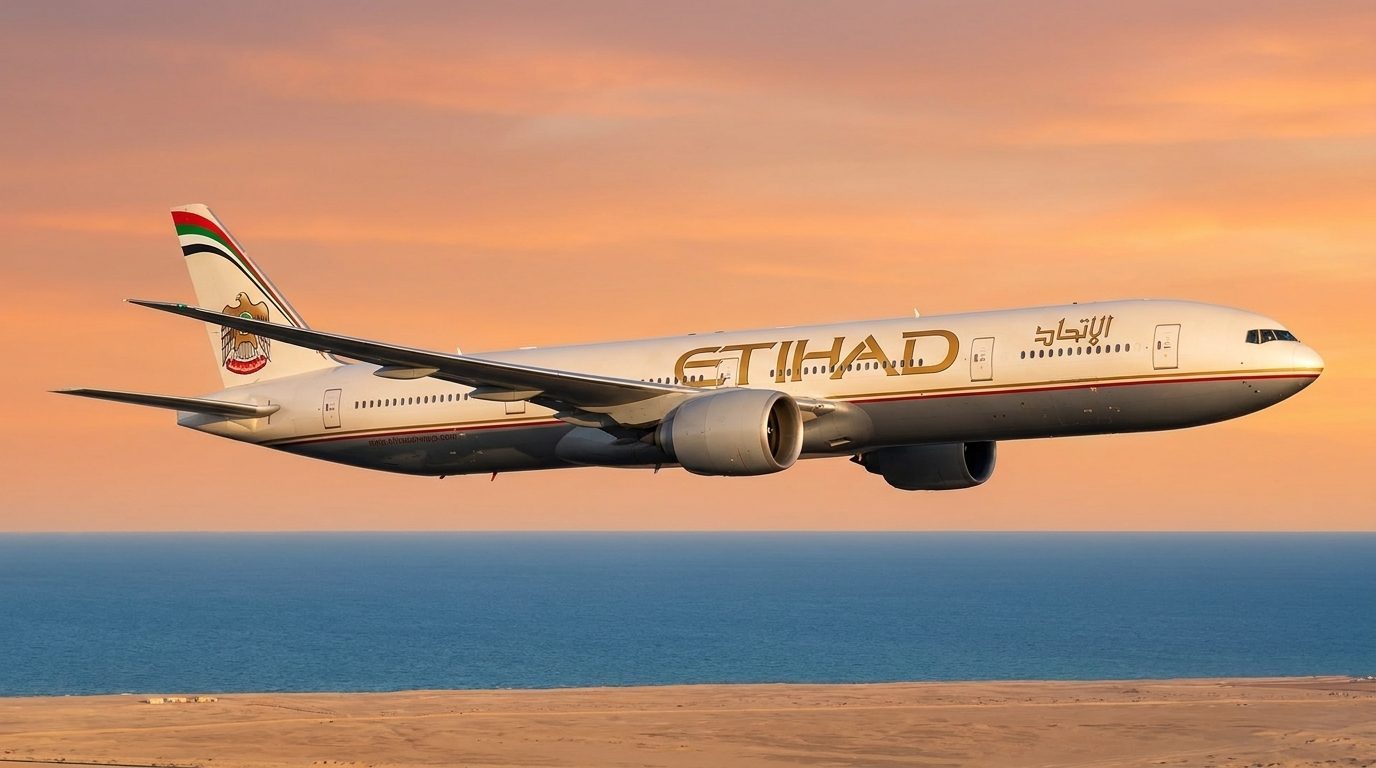 Etihad Switches Abu Dhabi–Casablanca to Boeing 777-300ER for Early Winter 2026/27