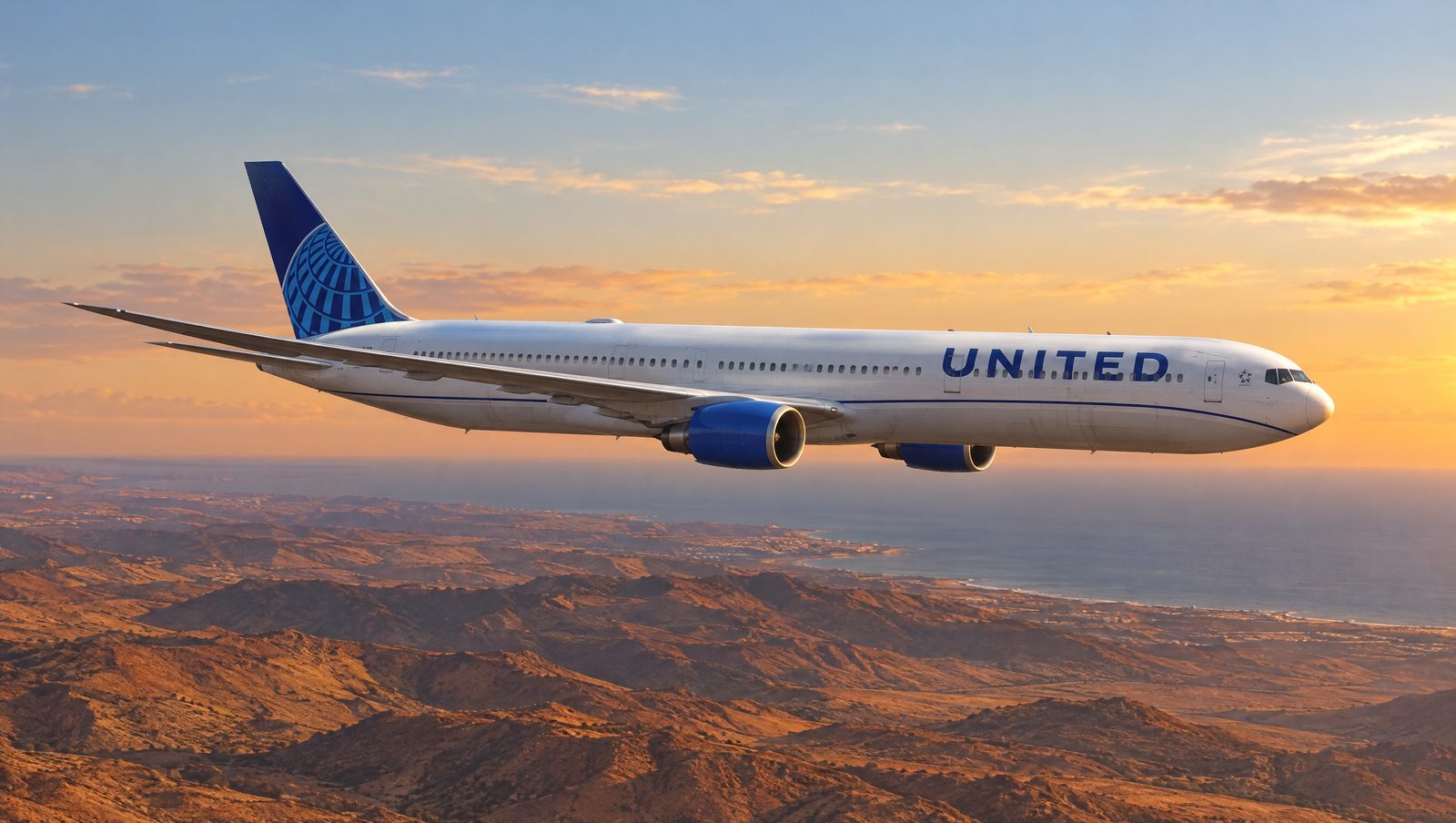 United Extends Newark–Marrakech Flights to May 2027 on the Boeing 767-400ER