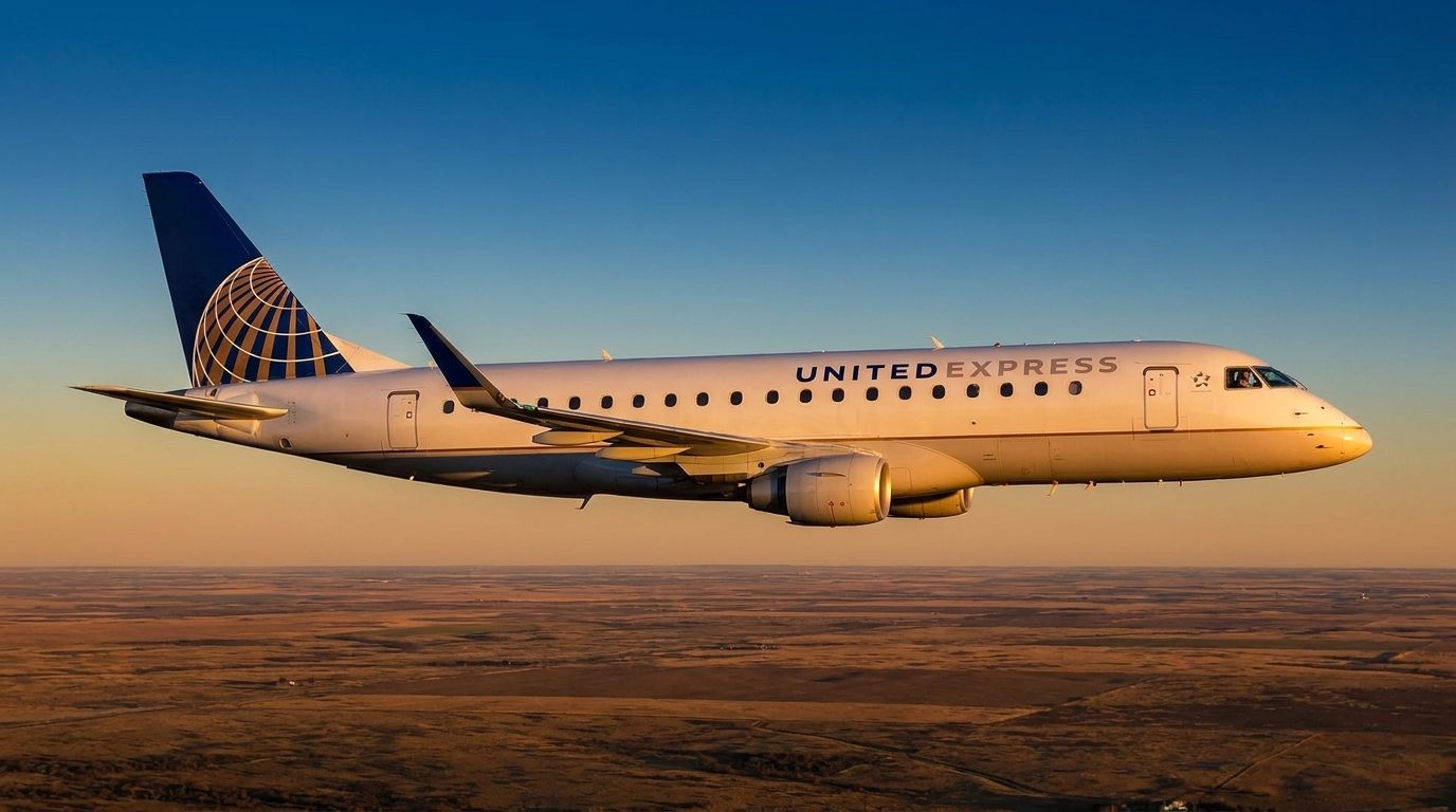 United Express E175 UA6309 Returns to Houston After Windshield Shatters En Route to El Paso