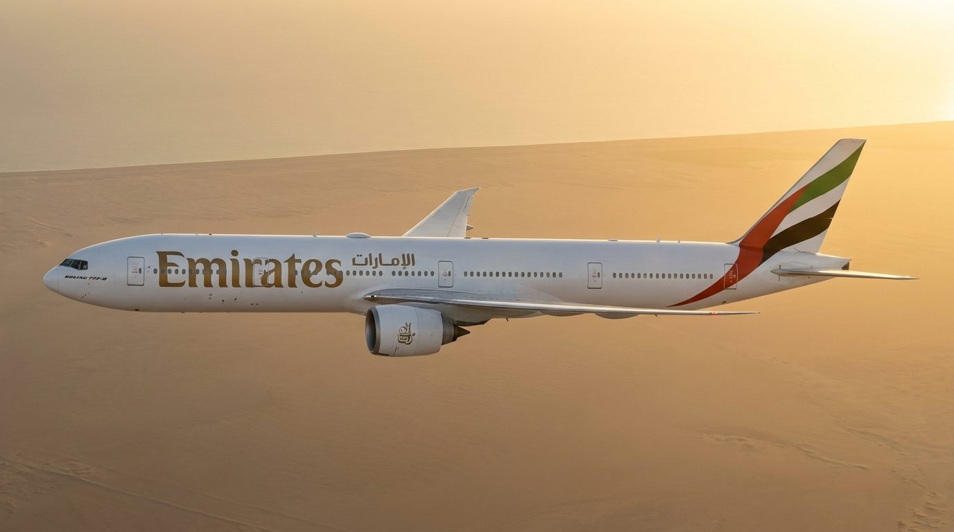 Emirates' First Boeing 777-9 Rolls Out at Everett and Heads to the Paint Shop