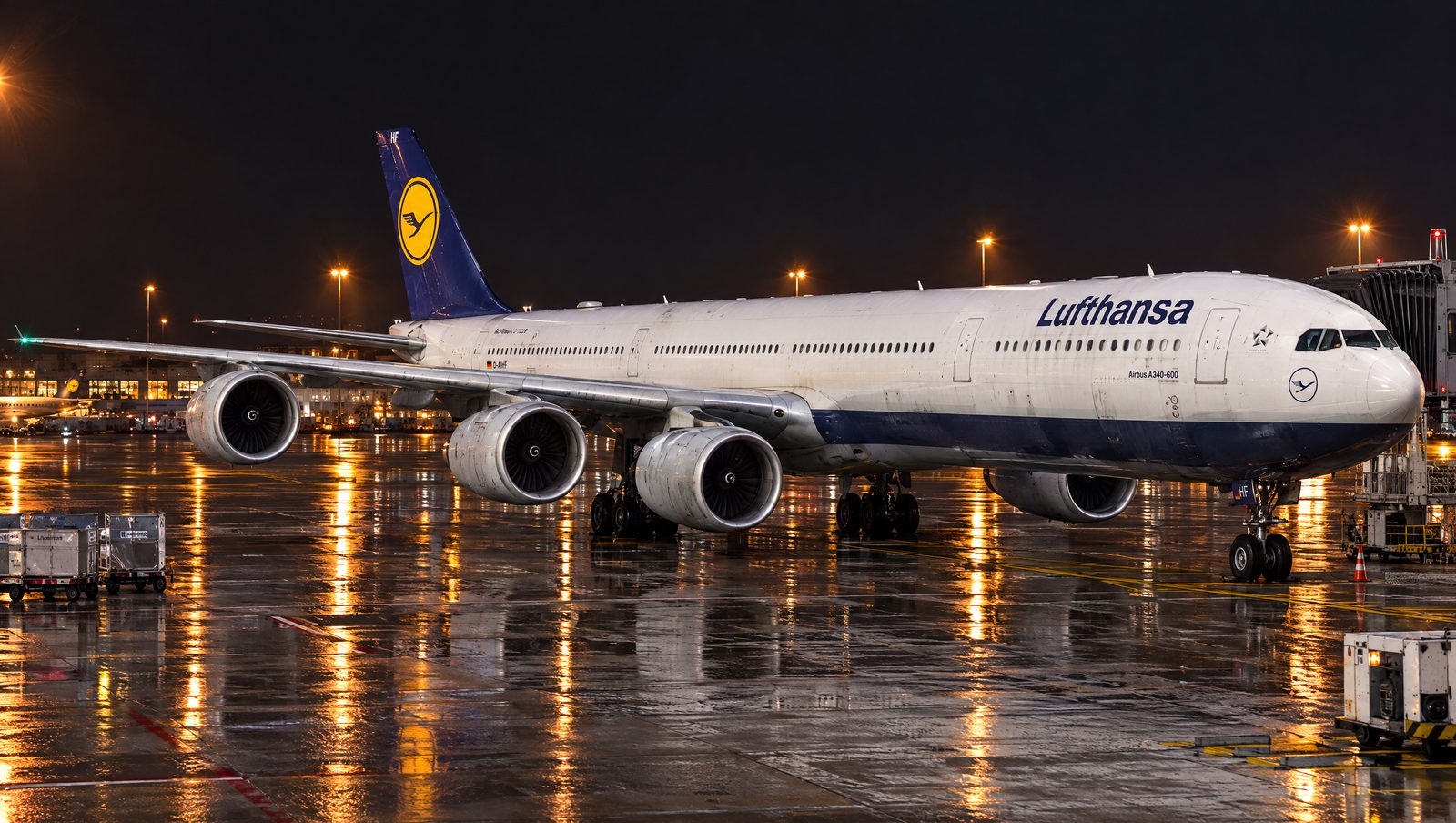 Lufthansa Schedules Final Airbus A340-600 Flights to New York and Washington