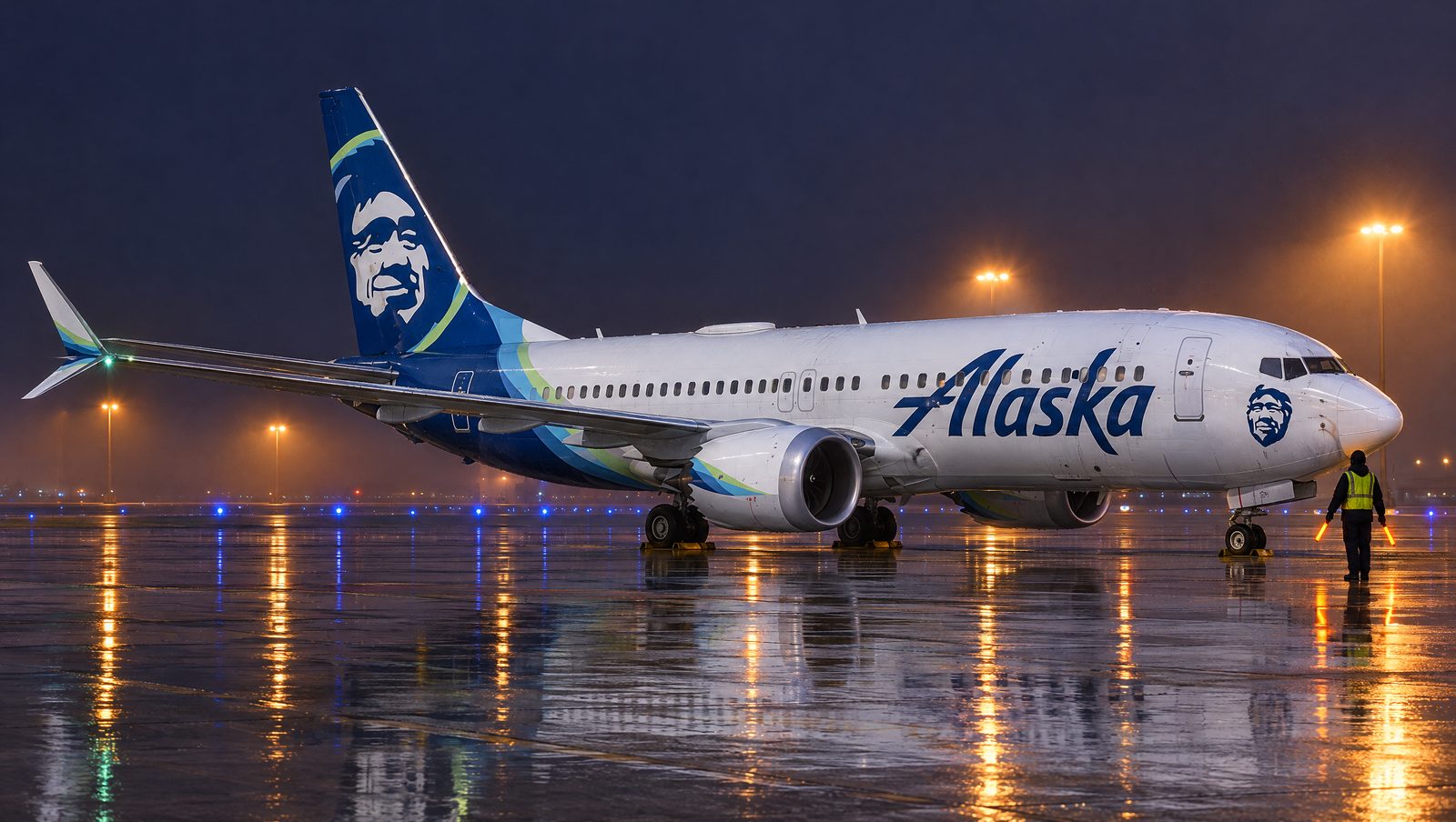 Alaska Plans the First True Lie-Flat Bed on a Boeing 737 MAX 10 With Aurora Suites From 2028