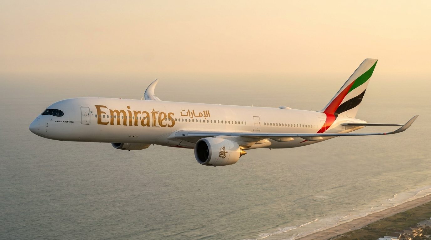 Emirates Switches Dubai–Orlando to Airbus A350-900 From November 1, 2026