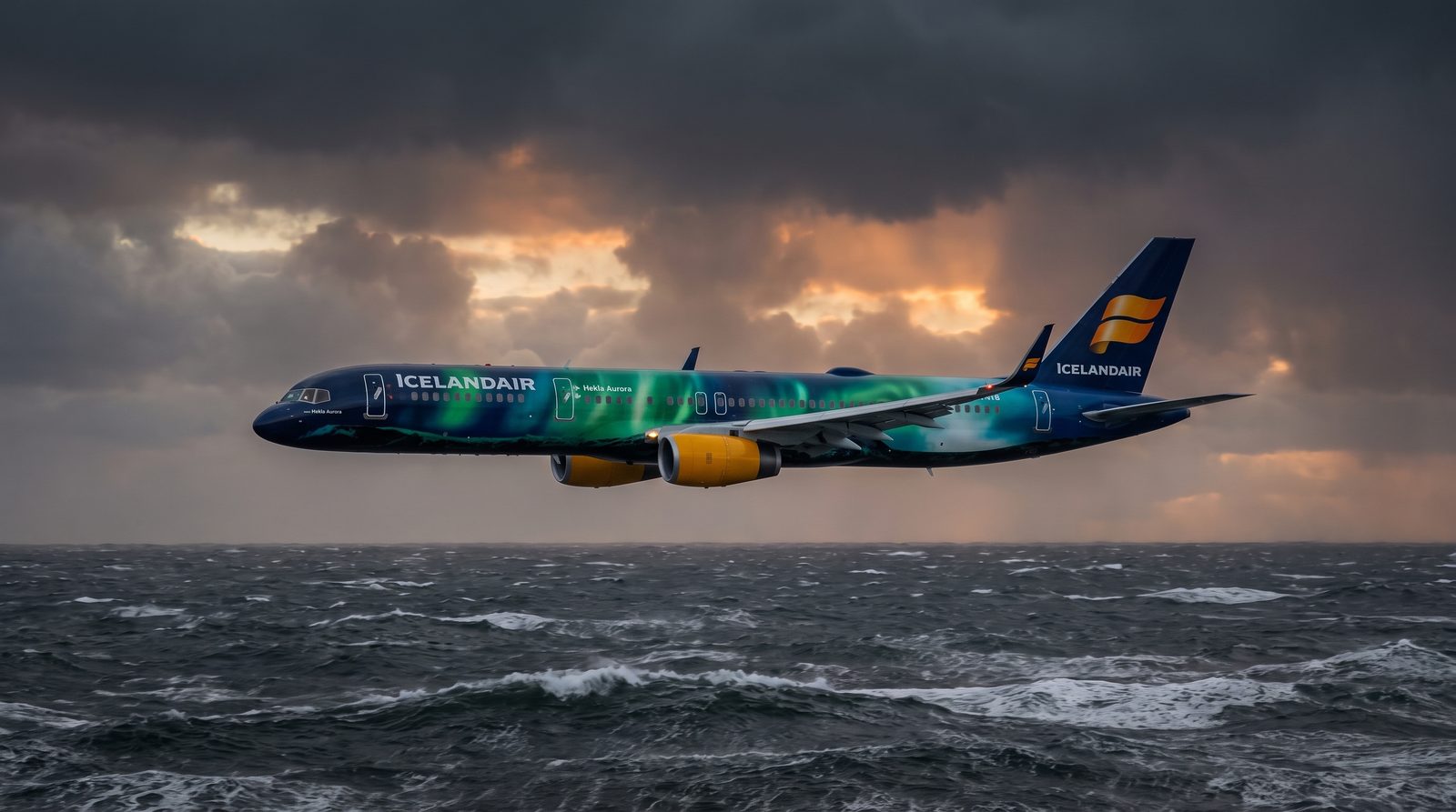 Icelandair’s Northern Lights Boeing 757-200 TF-FIU Scrapped After Parts Harvest