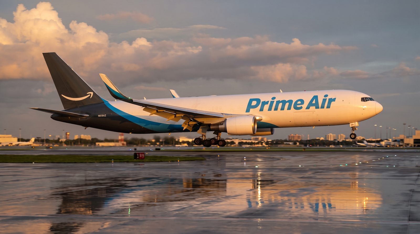 NTSB: Amazon Air Boeing 767 Pilot Warned Too Fast Before Miami Runway Overrun