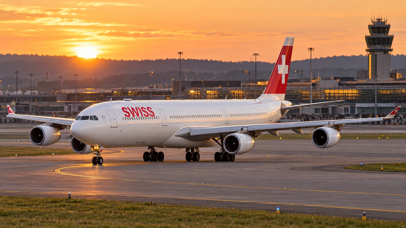 SWISS Retires Airbus A340-300 HB-JMB to Twente After Its Final Boston Flight