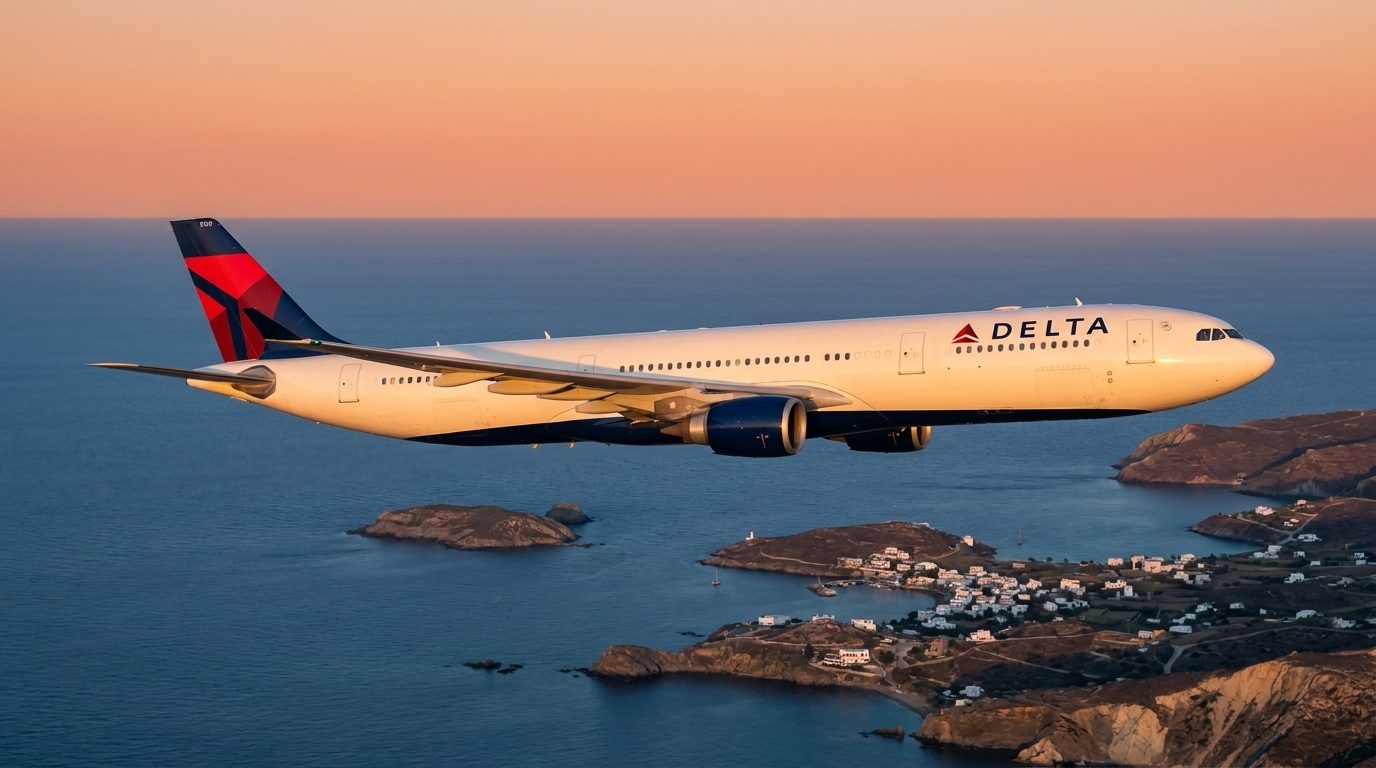 Delta Adds Detroit–Athens and Boston–Venice Seasonal Nonstops for Summer 2027 on Airbus A330s