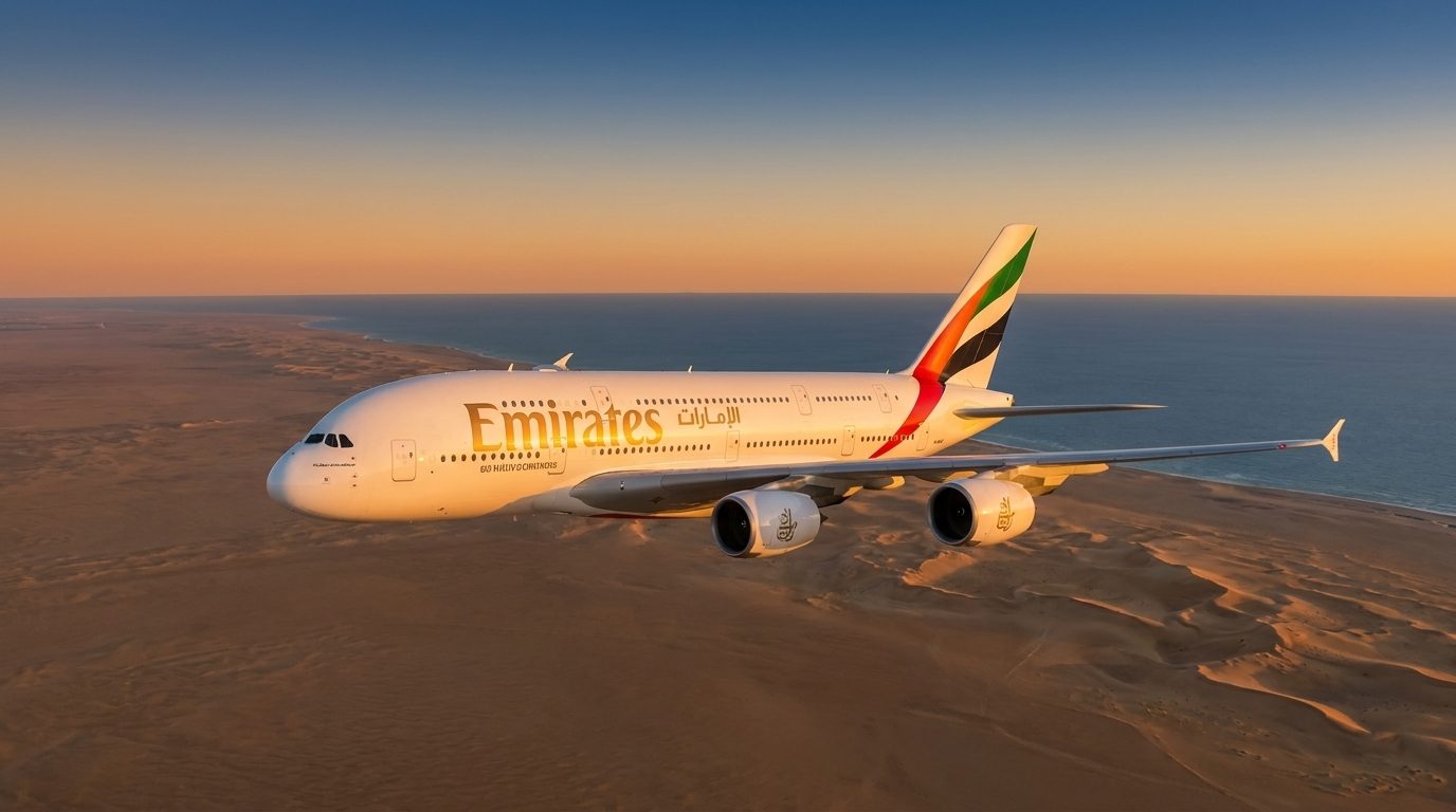 Emirates to Launch Daily Dubai–Delhi Airbus A380 Service on October 25
