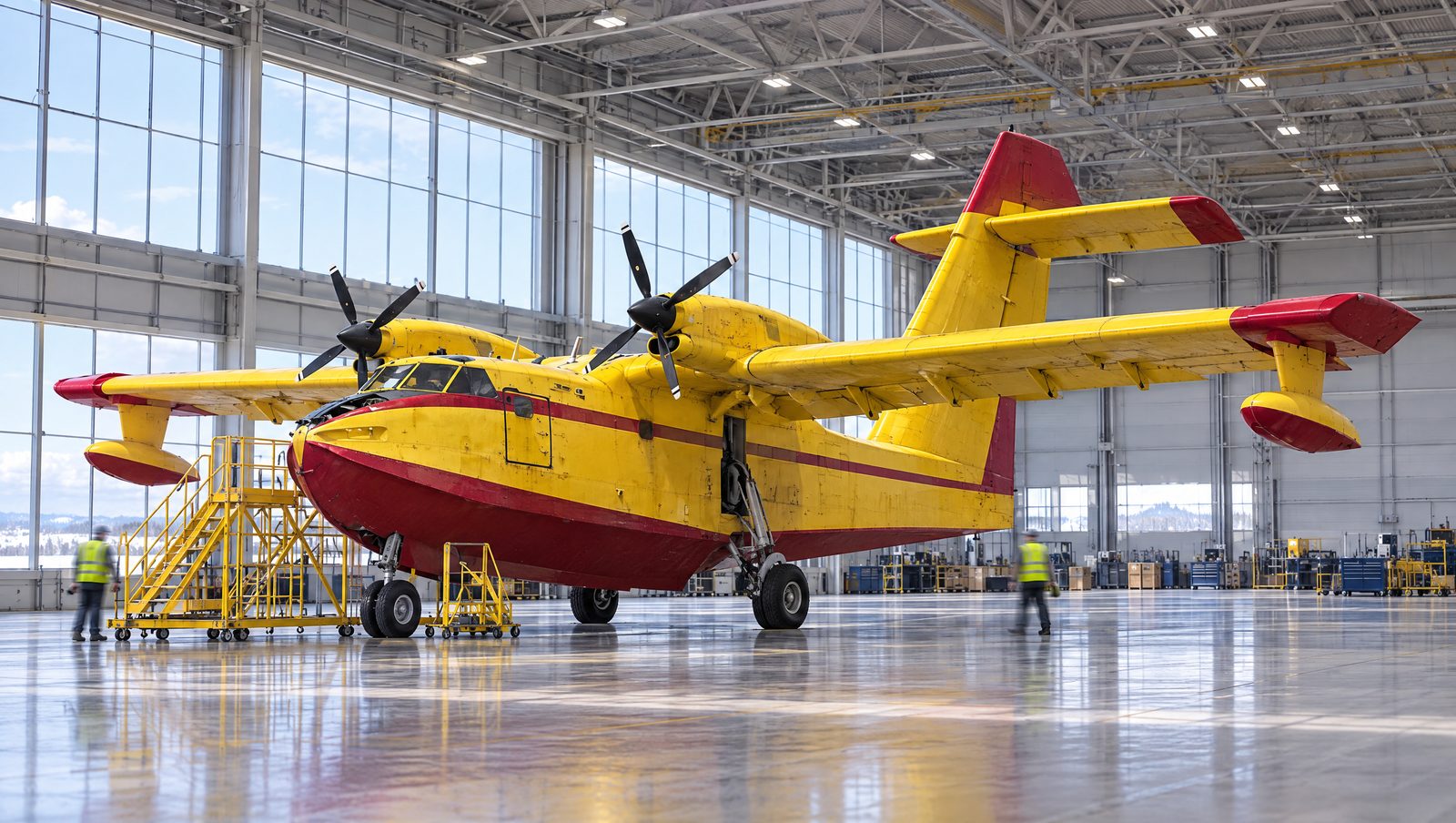 Canada and EU Plan Joint Purchase of 50 De Havilland DHC-515 Water Bombers