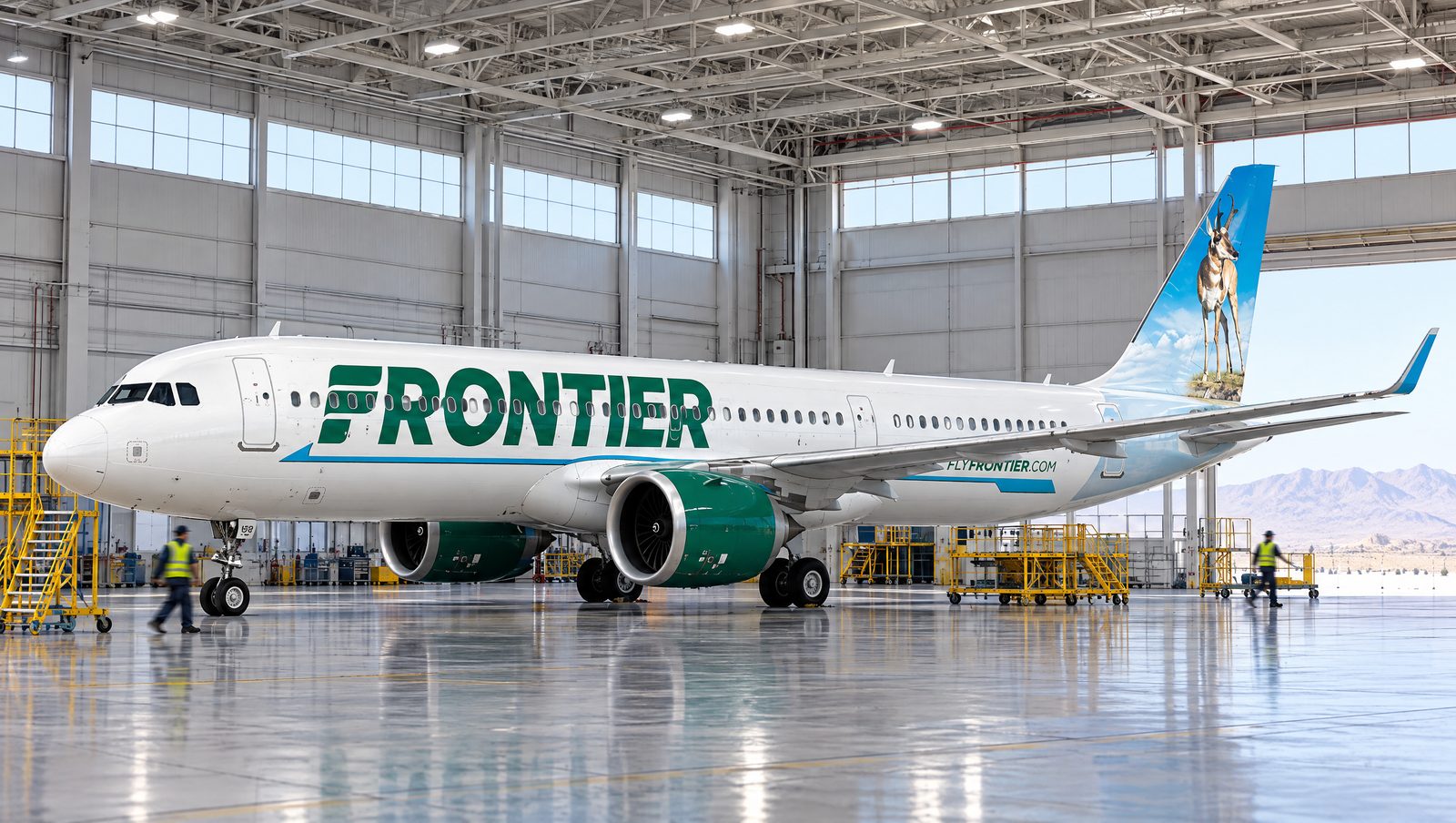 Frontier Readies Its First Ex-Spirit Airbus A321neo as 10 AerCap Jets Switch Sides