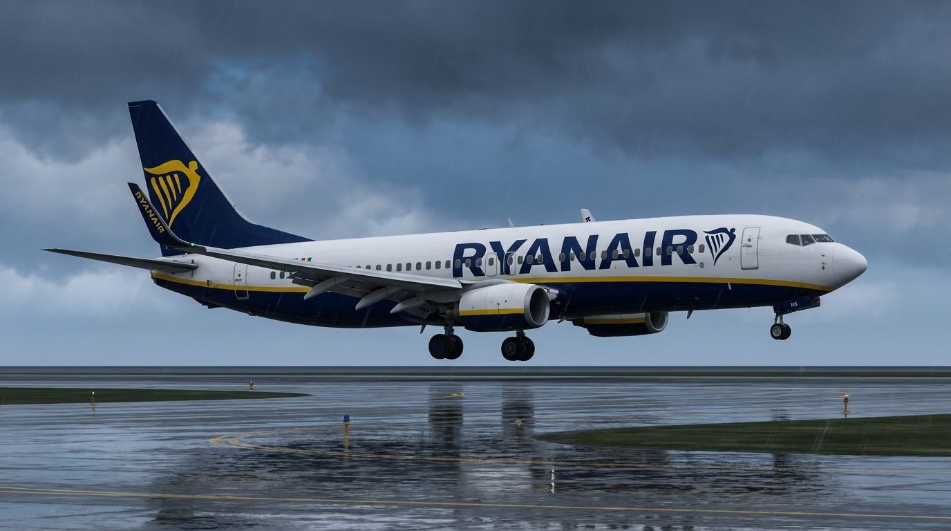 AAIB: Ryanair Malta Air 737 Landed at Manchester With 363 kg Fuel After Storm Amy Diversions