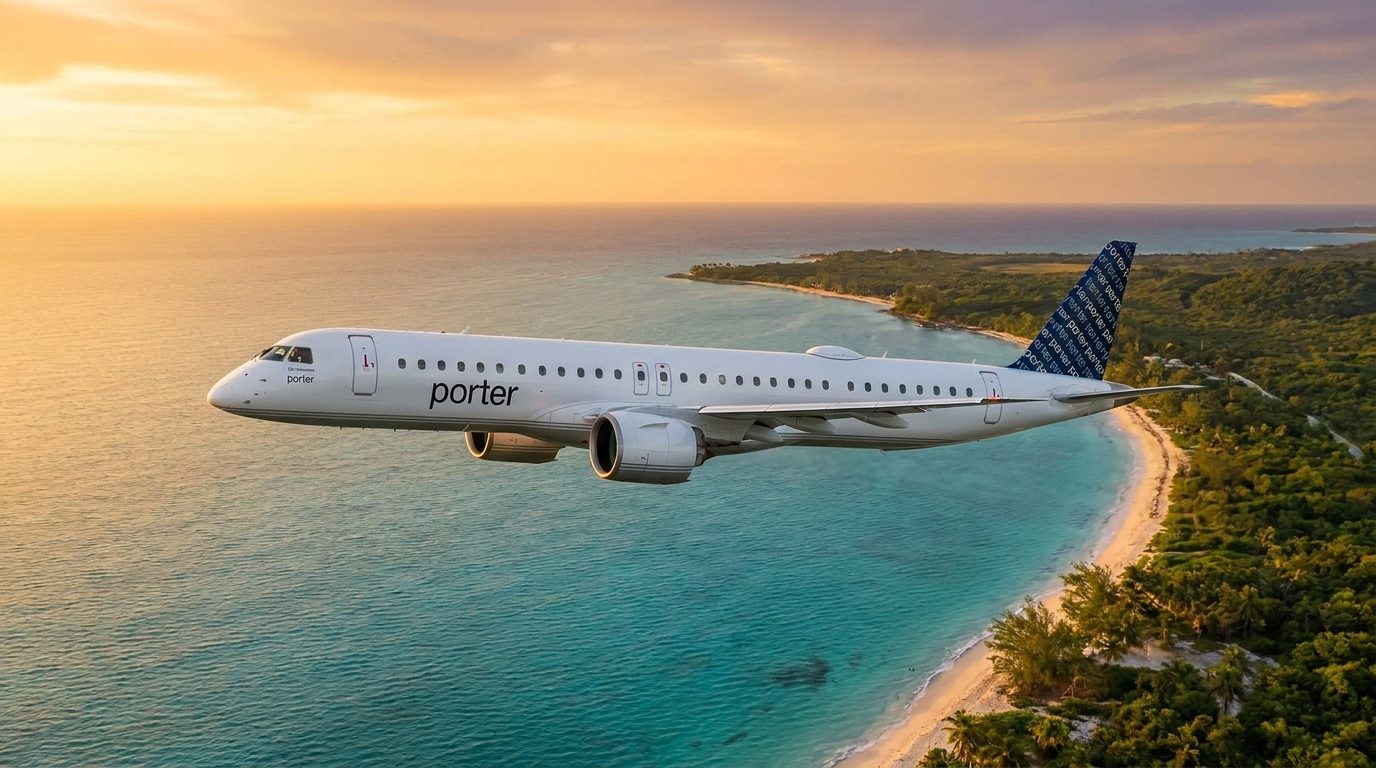 Embraer E195-E2s Push Past 2,000 Miles on Porter and Airlink Leisure Routes