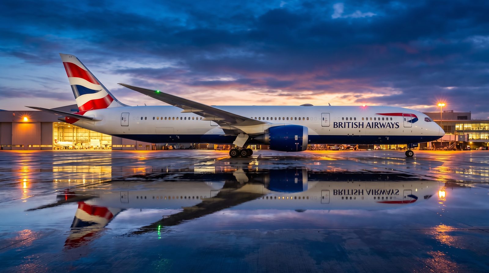 British Airways Boeing 787-10 Delayed In Montreal After Accidental Emergency Slide Deployment
