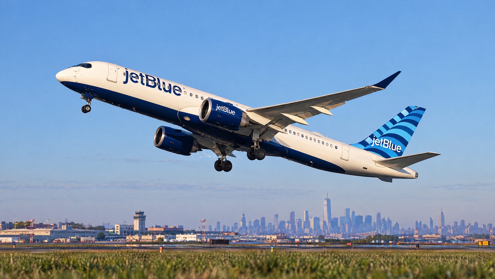 FAA Gives JetBlue Final Approval to Take Over 22 Former Spirit Slots at LaGuardia