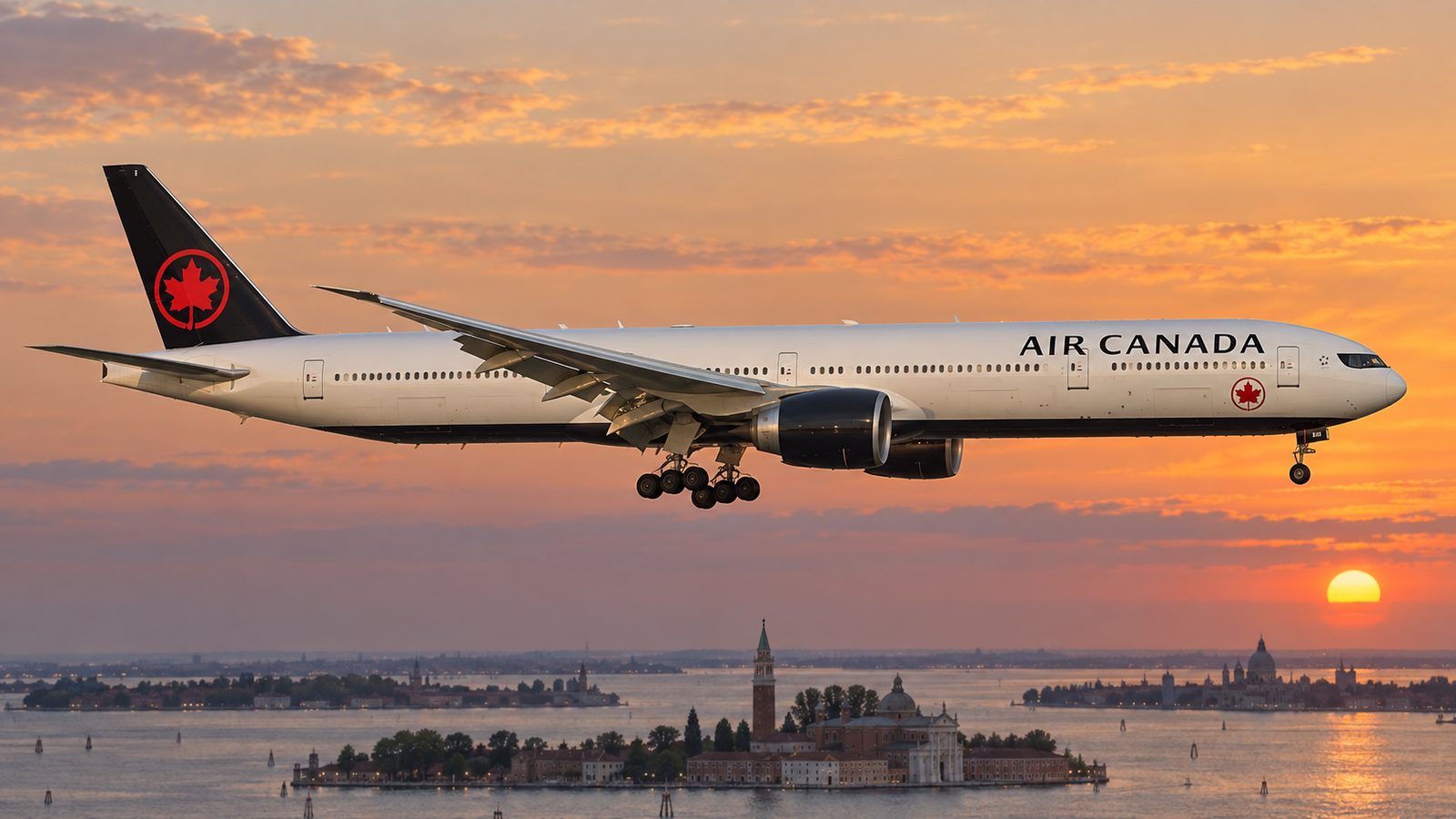 Air Canada Puts the Boeing 777-300ER on More Montreal and Toronto Flights to Venice for Summer 2027