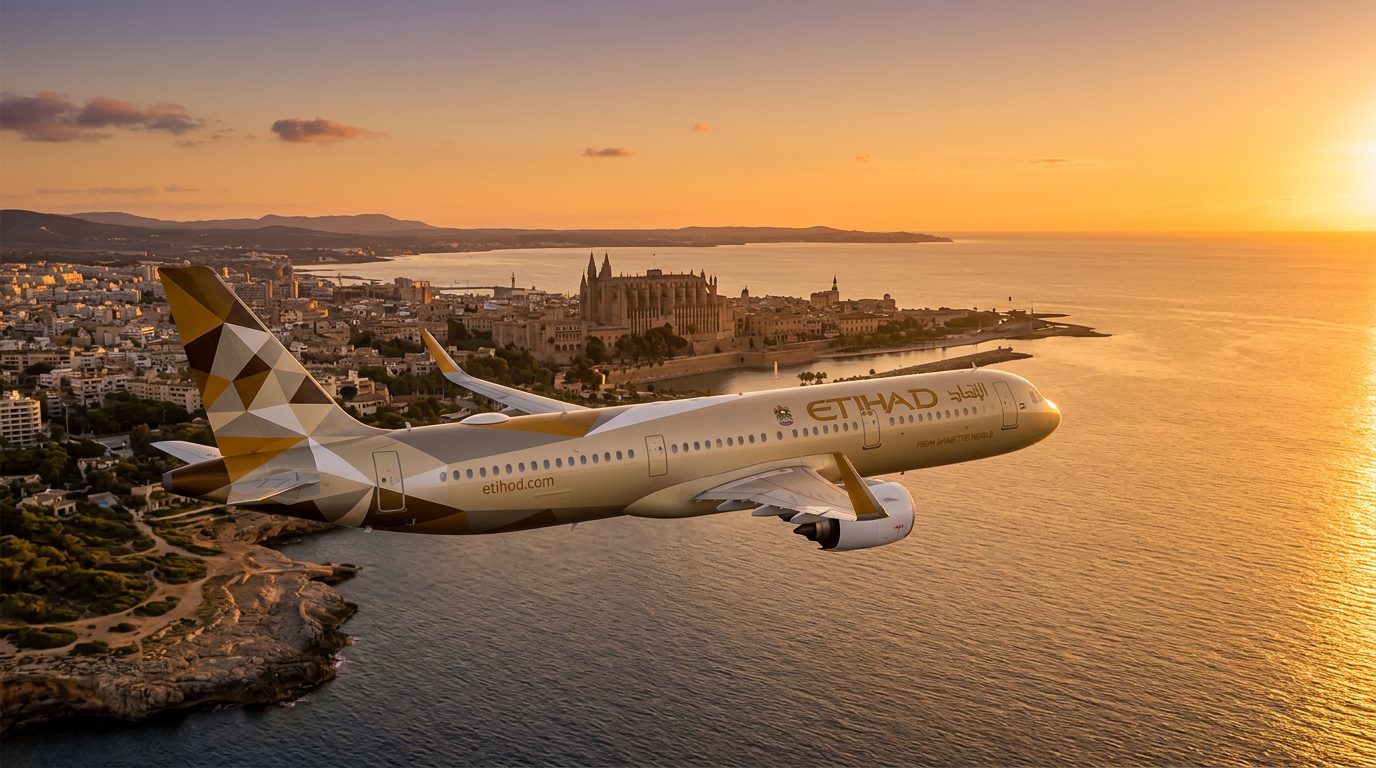 Etihad Moves Abu Dhabi Palma Flights Forward To May 16 For Summer 2027