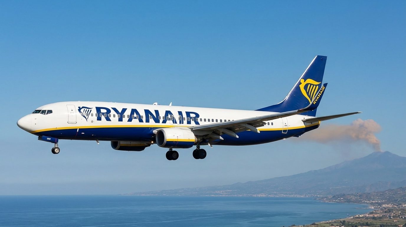 Etna Ash Suspends Catania Airport Arrivals Until 16:00 Local on September 26