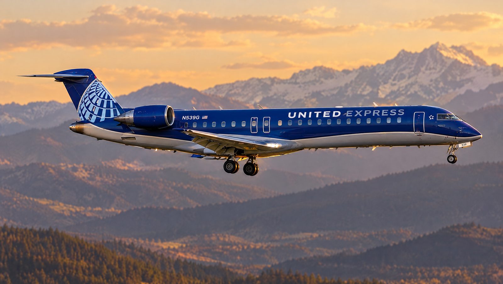 United to Resume Denver–Flagstaff Flights With Twice-Daily CRJ550s From August 2027