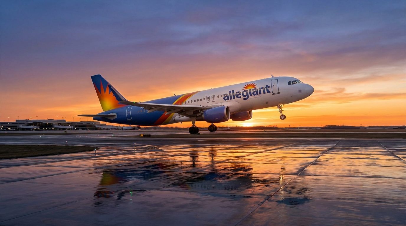 Allegiant Adds Year-Round Flint Flights To Orlando And Fort Myers On Airbus A320 From February 2027