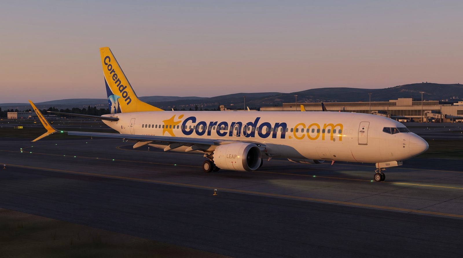 Corendon 737 MAX Wingtip Hits Fire Truck at Friedrichshafen Before Antalya Flight