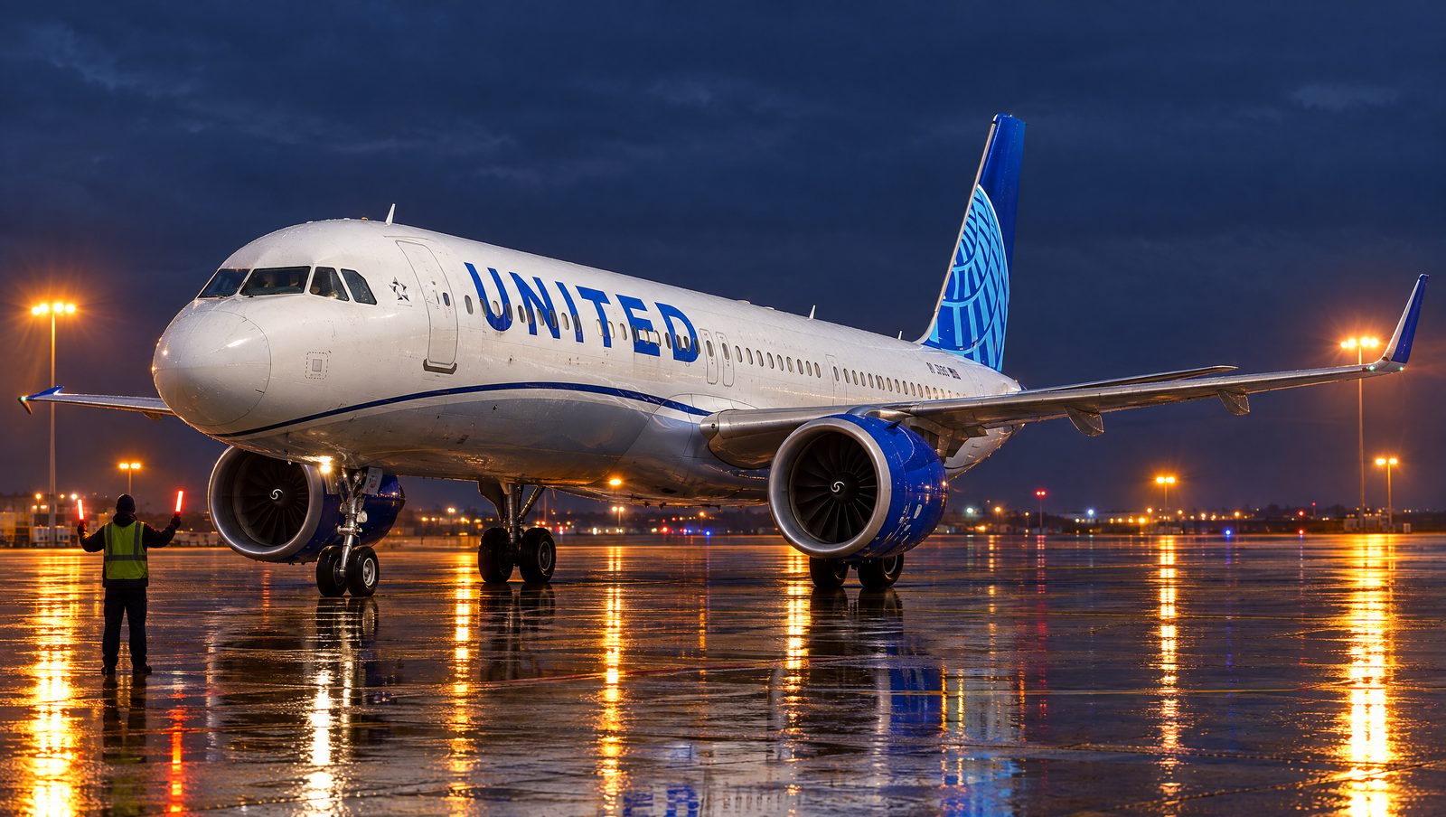 United Takes First Airbus A321XLR With Pratt & Whitney GTF Advantage Engines