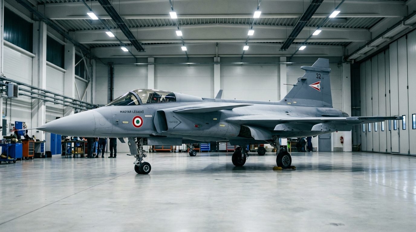 Hungarian Gripens Scramble After Stolen Cessna 172