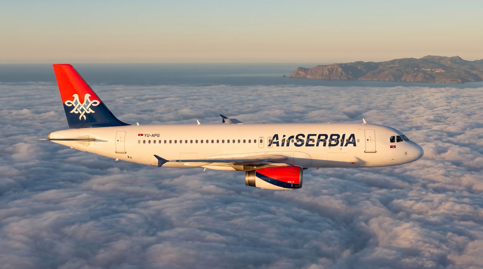 Air Serbia Inaugurates Belgrade–Tenerife Flights With Airbus A320 Debut And A220 Winter Metal