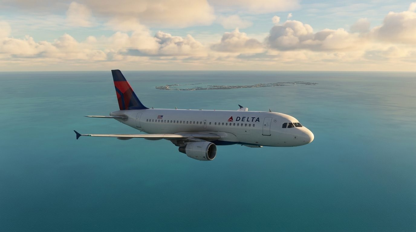 Delta Shifts New York–Bermuda Flying to LaGuardia on Airbus A319 From October 6