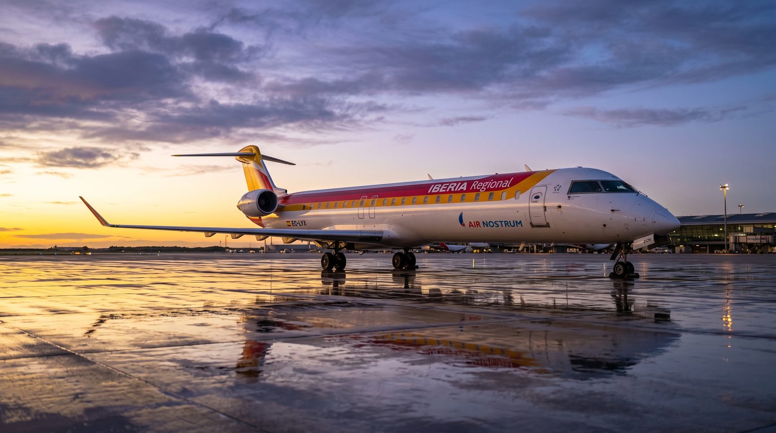 Iberia Air Nostrum Resumes Barcelona–Pamplona CRJ1000 Flights From October 25