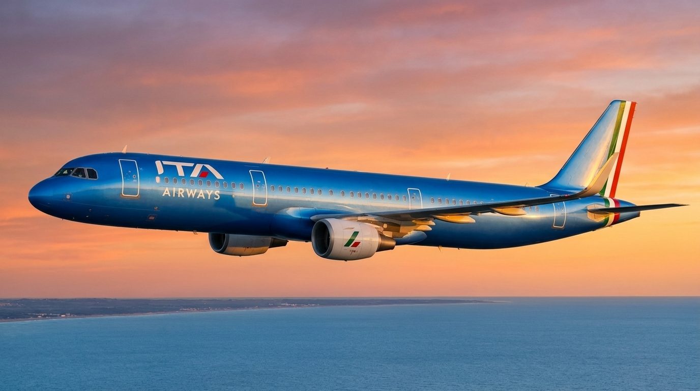 ITA Airways Restores Third Daily Rome–Tel Aviv Flight on Airbus A321neo From October 25
