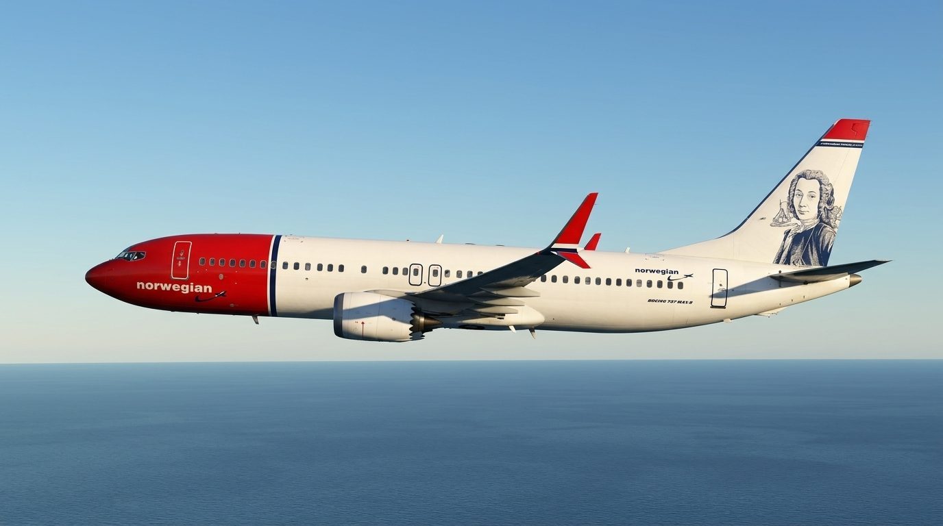 Norwegian Takes First of Four CDB Aviation Boeing 737-8 Jets on Lease