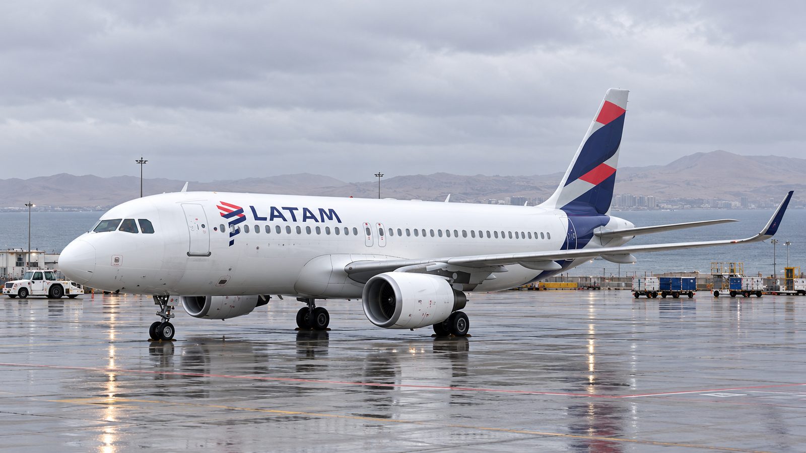 LATAM Peru A320 Evacuated After Engine-Area Fire Before Takeoff in Lima