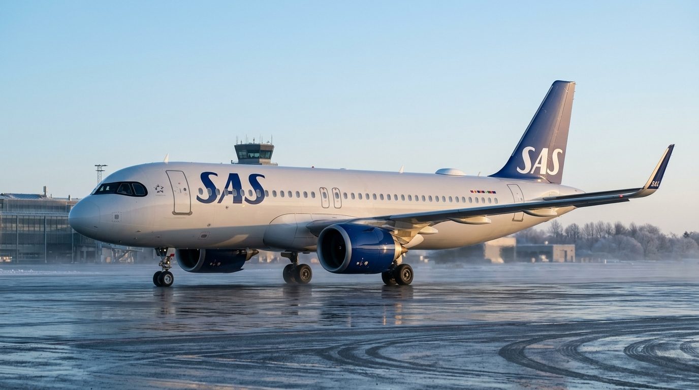 SAS Completes Starlink On All 81 A320neo Aircraft