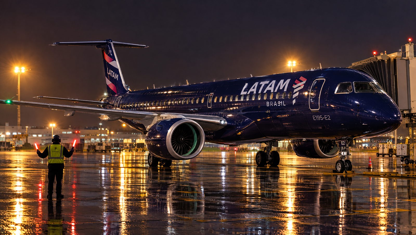 LATAM Brasil Begins Taking Delivery of Its First Embraer E195-E2