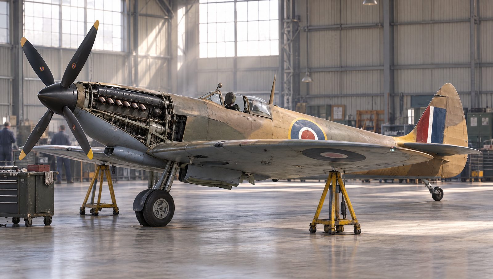 RAF Inquiry Finds Decades-Old Carburettor Debris Likely Caused Fatal BBMF Spitfire Crash